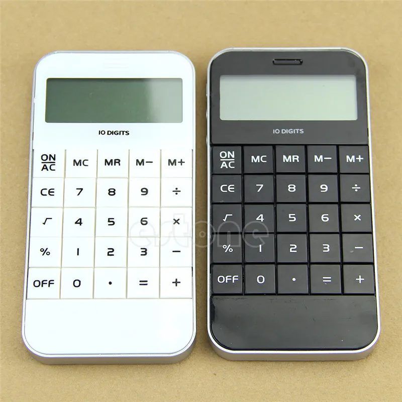

Black Pocket Calculator Office worker School Calculator Clearly LCD New