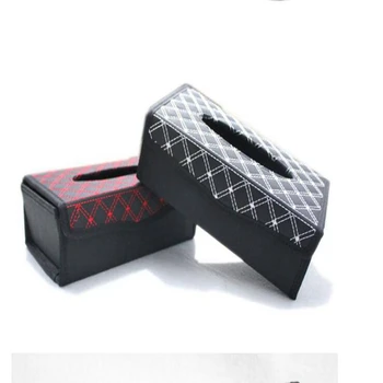 

Auto Car Accessories Sun Visor Tissue Paper Box Holder Universal Auto Seat Back Paper Napkin Seat Back Bracket folding