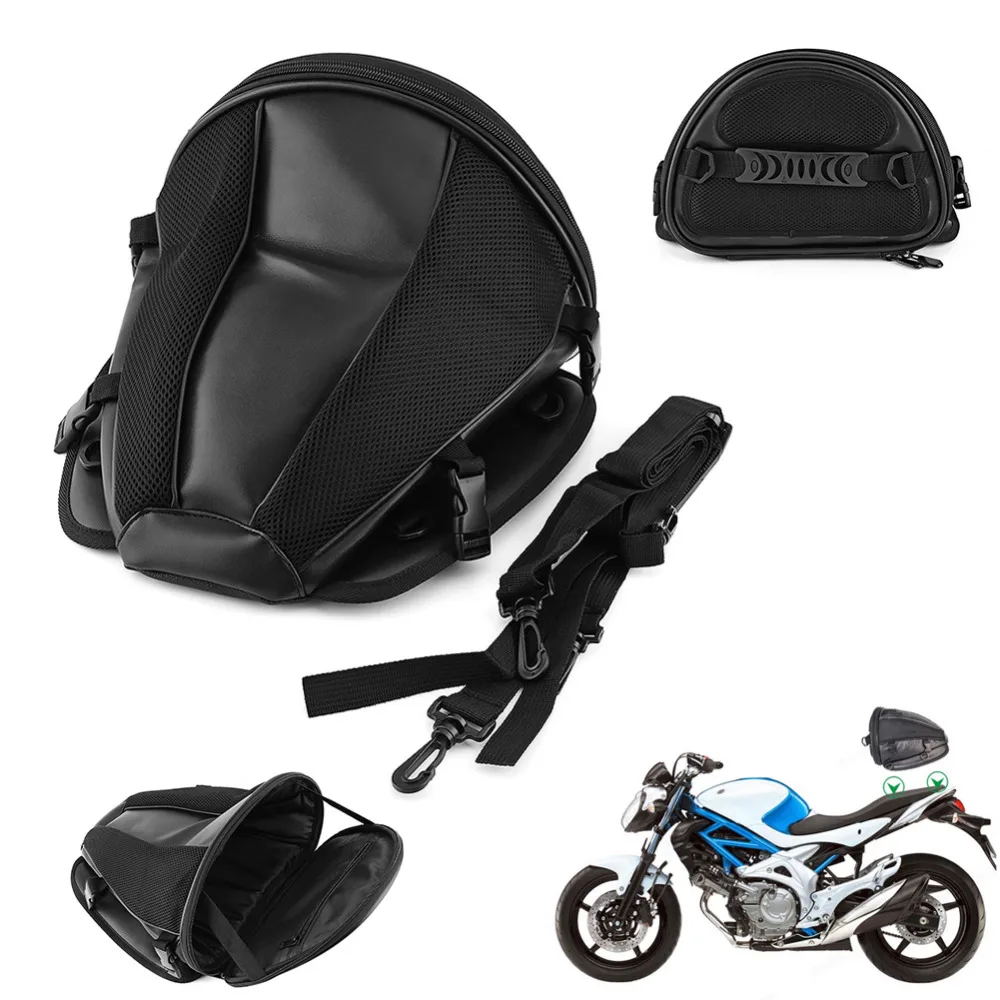 

Motorcycle Motocicleta Bike Sports Waterproof Back Carry Bag Storage Saddlebag Portable