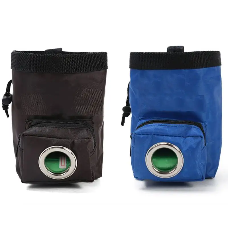 

2018 New Portable Outdoor Snacks Litter Bag Waist Pack Pet Treat Training Walking Bag Dogs