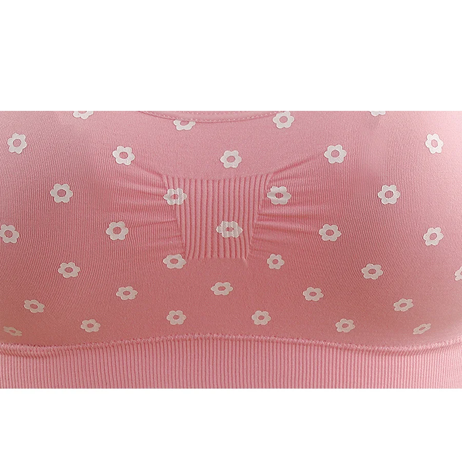 B.BANG Women Sports Bra Wire Free Strappy Bra Crop Tops Sleeping Underwear for Running Fitness Yoga NO PADDED Stretch Bras