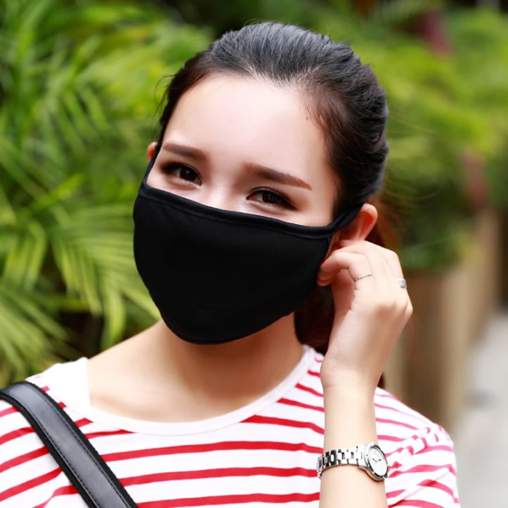 Новый Анти-пыль лицевая маска хлопок PM2.5 противопылевая маска носовой фильтр ветронепроницаемая маска для лица, муфельной бактерий гриппа