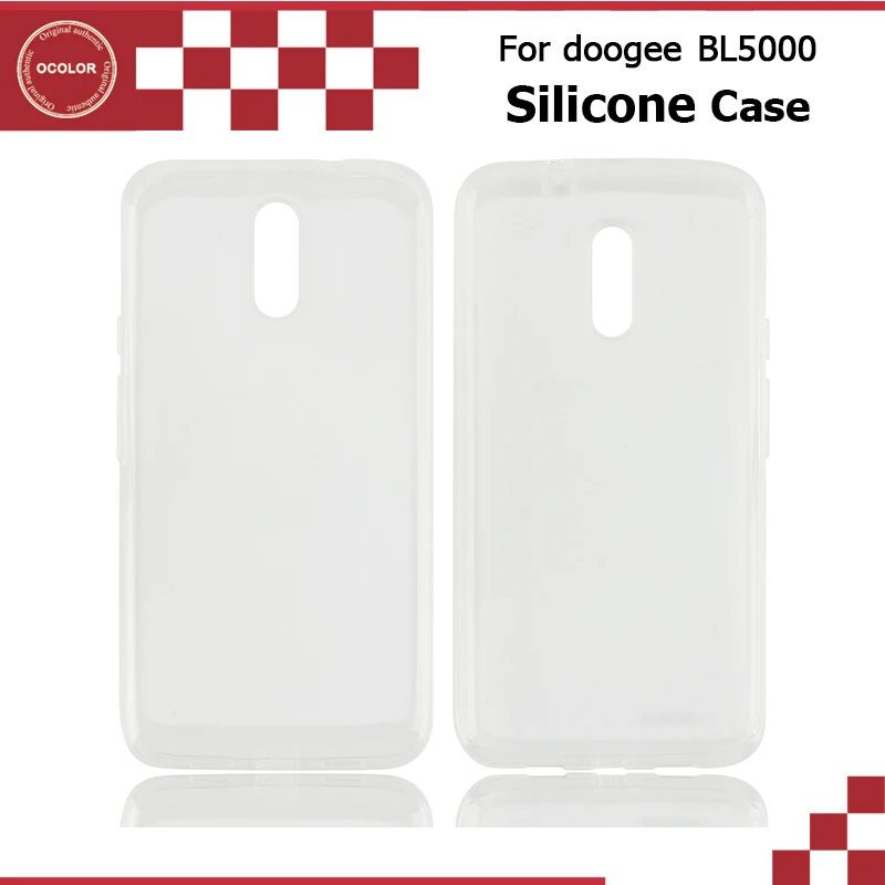 ocolor For Doogee BL5000 Silicone Soft Case TPU Cover Protective Back Replacement Phone | Мобильные телефоны и аксессуары