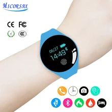 MICORSAX H08 Смарт часы с трекером активности спортивный шагомер Фитнес браслет Портативный Bluetooth устройства для iOS Android телефон