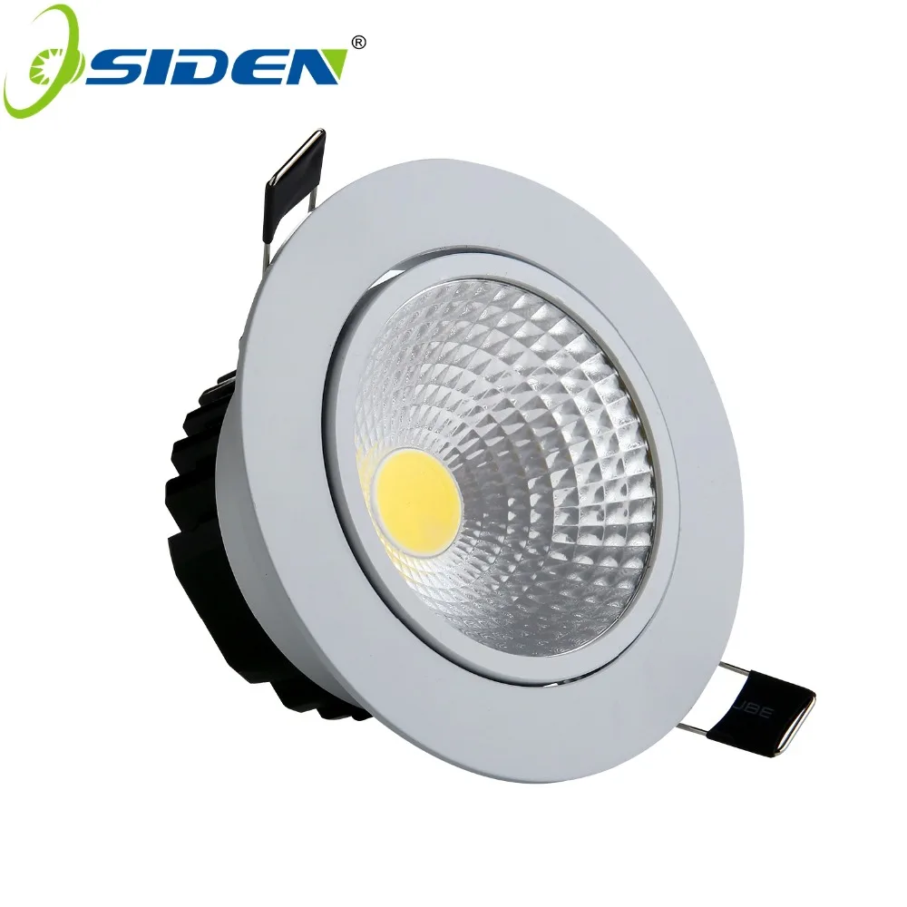 

OSIDEN 3W 5W 7W LED COB Downlight AC110V 220V Recessed LED Bulb led Spot for Home Bathroom Illumination led Indoor Ceiling