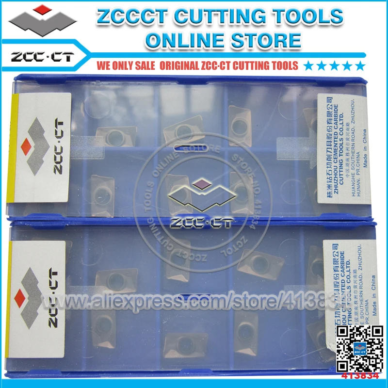 

Free shipping 50pcs/lot APKT11T308-PM YBG202 APKT 11T308-PM APKT11T308 ZCC.CT cemented carbide milling insert positive inserts