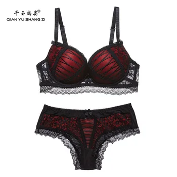

New Bra Sets Women Brand Lace Push Up Bra Suit Girls Underwear