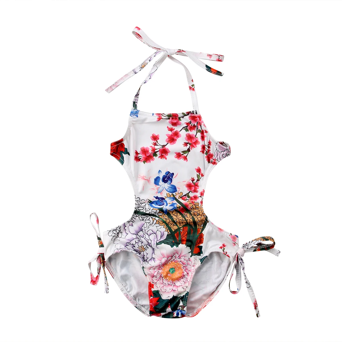 2018 New Brand High quality Kids Baby Girls Flower Swimwear Swimsuit