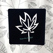 Выдалбливают кленовый лист дизайн Летний стиль трафареты для татуировок хной шаблон для женщин Макияж инструменты Сексуальная боди-арт тату паста