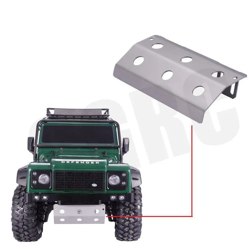 

1pcs Front Bottom Guard Metal Armor For 1/10 Land Rover Defender Rc Crawler Car Traxxas Trx4