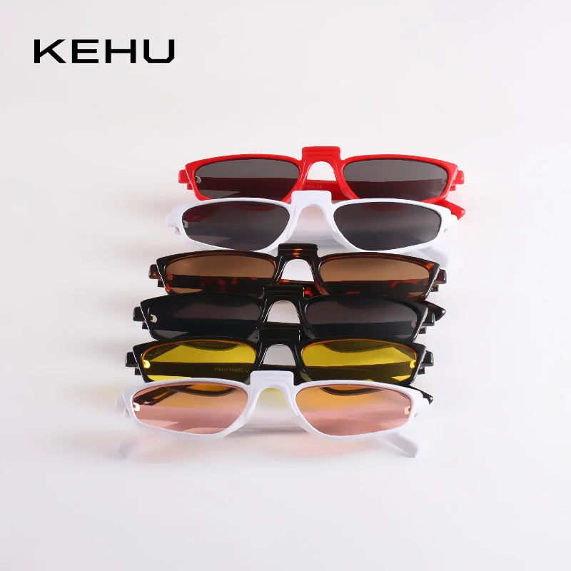 KEHU новые модные трендовые женские солнцезащитные очки хит продаж квадратные