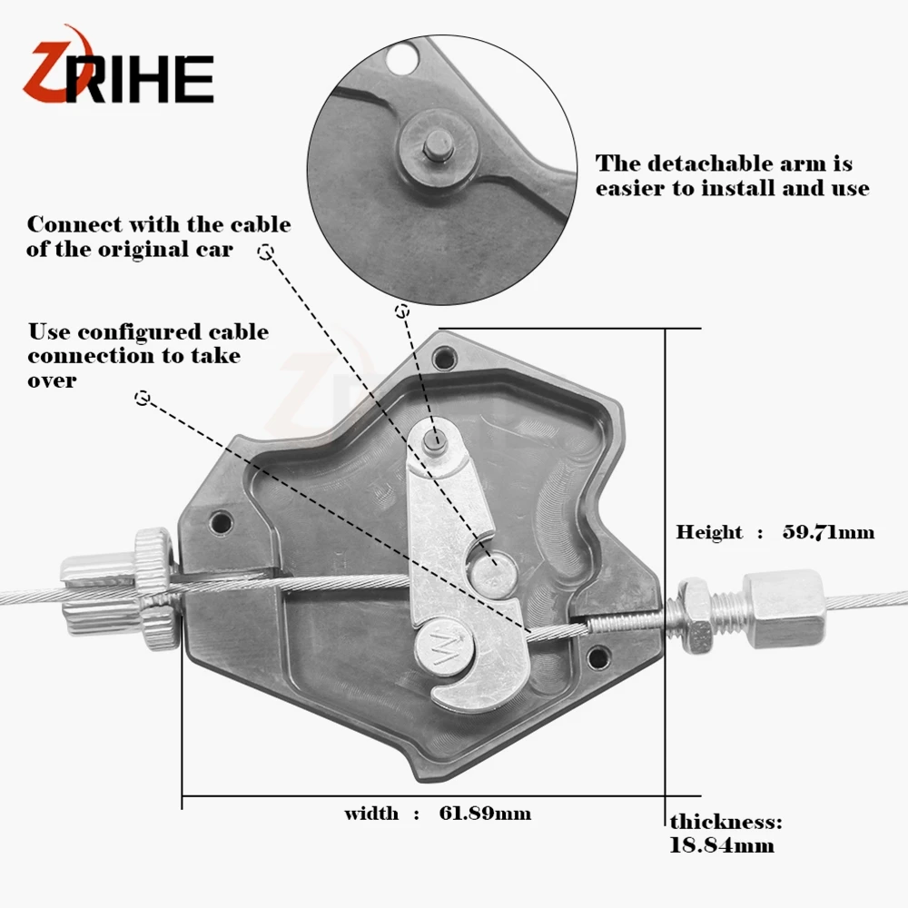 For Honda CRF1000L AFRICA TWIN CRF 1000L AFRICA TWIN 2015 2016 2017 2018 Stunt Clutch Cable Easy System Motorcycle CNC Aluminum For Honda CRF1000L AFRICA TWIN CRF 1000L AFRICA TWIN 2015 2016 2017 2018 Stunt Clutch Cable Easy System Motorcycle CNC Aluminum