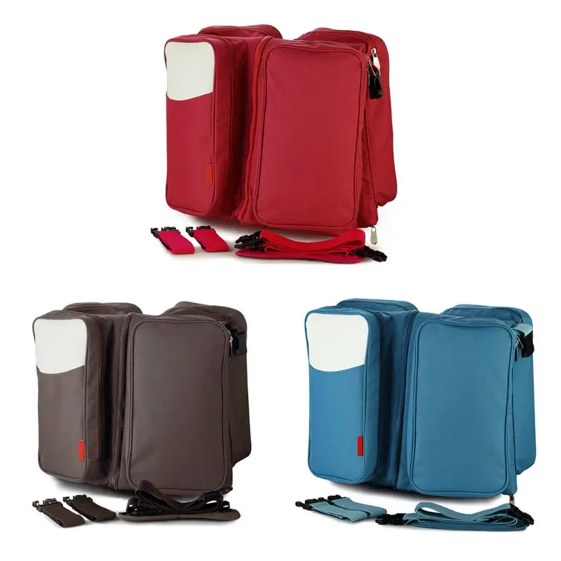 

3Pcs Nylon Baby Bag Multi Function Organizer Diaper Foldable Travel Shoulder Nappy Bags for Mummy Dad 600D