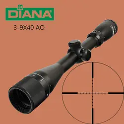 Диана 3-9X40 АО Тактический Riflescope оптические прицелы охотничий прицел Охотничья винтовка сфера для стрельба, страйкбол винтовка
