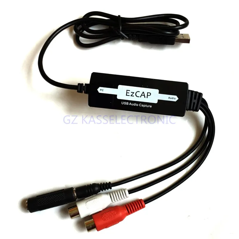 

2016 new USB2.0 Audio Capture Card  cd recorder mp3 for Window 8. MAC, Linux   Free shipping