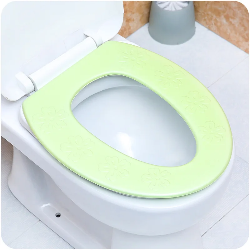 Four seasons universal foam paste waterproof and cool toilet seat cover