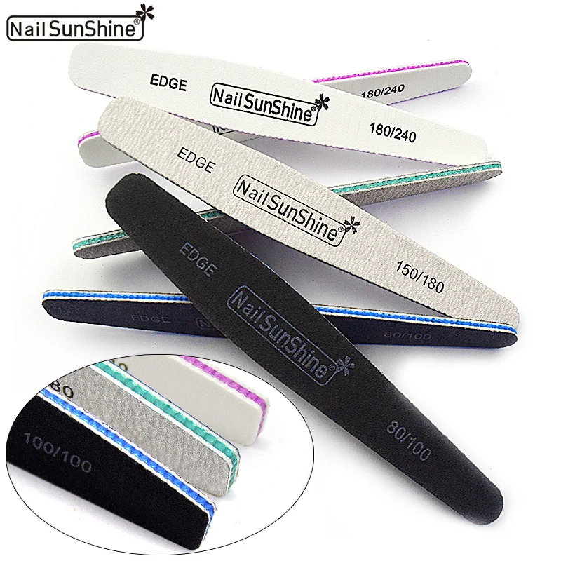 

10pcs Buffing Grit Nail File Sanding Drop Nail Art Accessories Sanding Block File UV Gel Polish Set Limas 80/100 150/180 180/240