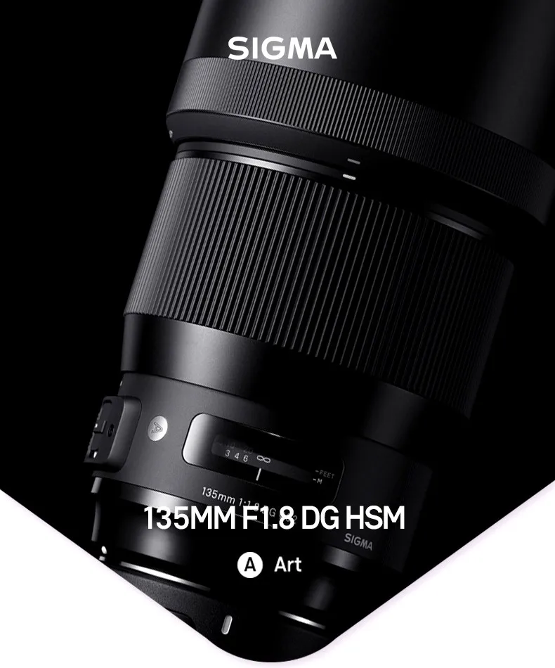 Sigma 135mm f/1,8 DG HSM объектив для Nikon D3300 D3400 D5500 D5600 D7100 D7200 D7500 D500 D610 D750 D810 D850 D4S D5 DF