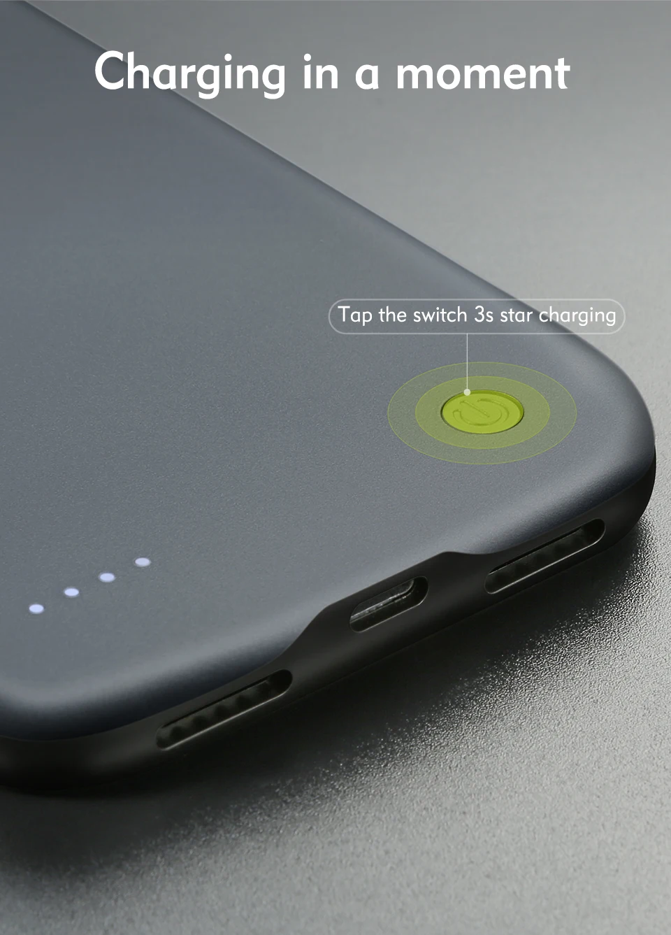 External Battery Pack + Magnetic Function For iPhone X Cover Wholesale Luxury Liquid Smart Blank Mobile Phone Case For iPhoneX (7)