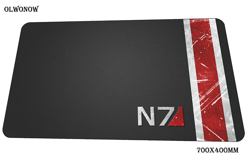 Mass effect коврик для мыши великолепный компьютерный коврик 70x40 см игровой коврик для мыши большой xl padmouse Клавиатура Игры pc gamer стол