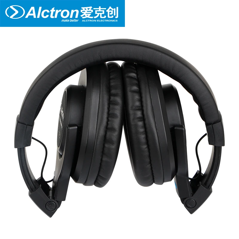 Alctron HE580 полностью закрытый кабель контроля записывающая головка типа музыкальные наушники с шумоподавлением мониторинговые наушники