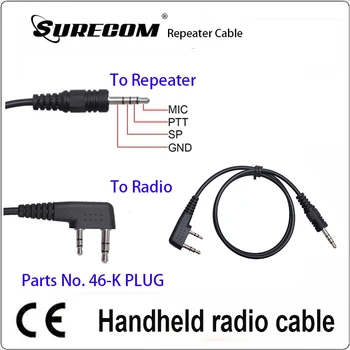

2pcs Repeater Controller Cable for Radio (Have Different options)