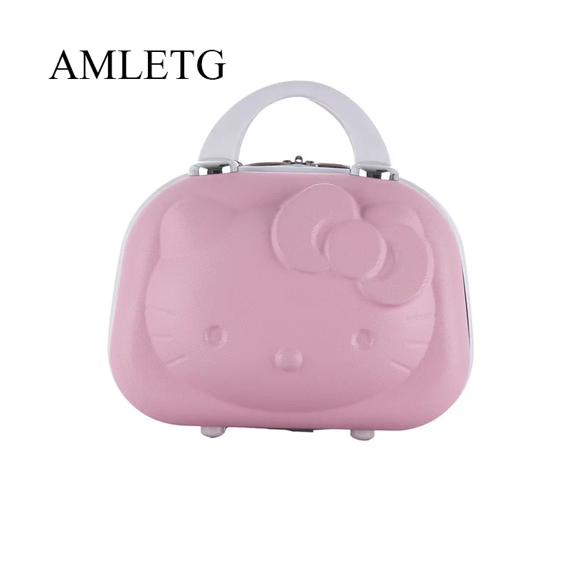Продажа Чемодан Сумка для женщин Путешествия SuitcaseABS мультфильм BoxFashion Carry OnKids Hardcase тележка CaseChild подарок составляют Malade Viagem
