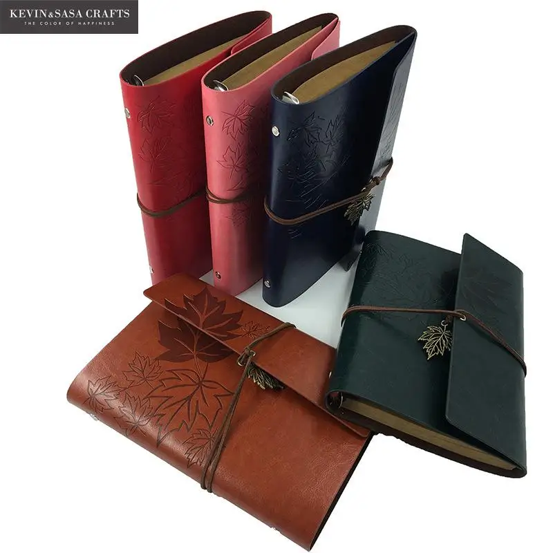

Vintage Notebook Luxury Printing 80 Sheets High Quality PU Sketchbook Diary Note Book Quality Journal Stationery School Tools