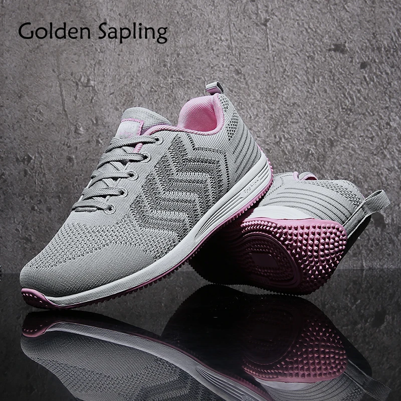 

Golden Sapling Winter Sneakers Women Air Mesh Running Shoes Fitness Trainers Women's Sport Shoes GYM Basket Top Woman Sneakers