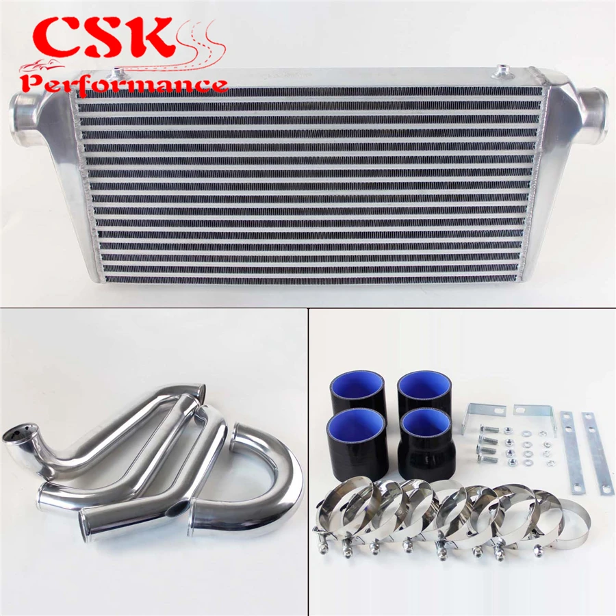 Комплект интеркулера для Toyota Supra JZA80 Turbo 2JZ GTE красный/синий/черный|intercooler kit|kit