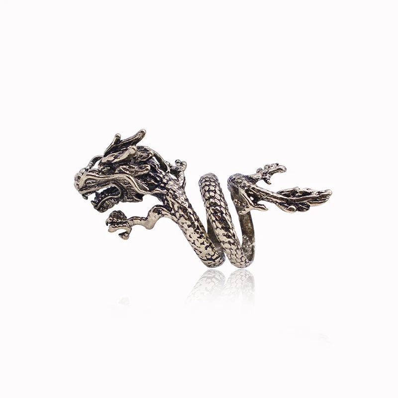 2016 New Fashion Jewelry Gothic Punk font b Mens b font Adjustable Copper Chinese font b