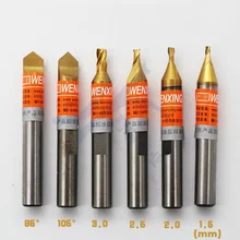 Сверло фреза 0,9 1,0 1,5 2,0 2,5 3 мм Wenxing ключ машины для синтетического волокна