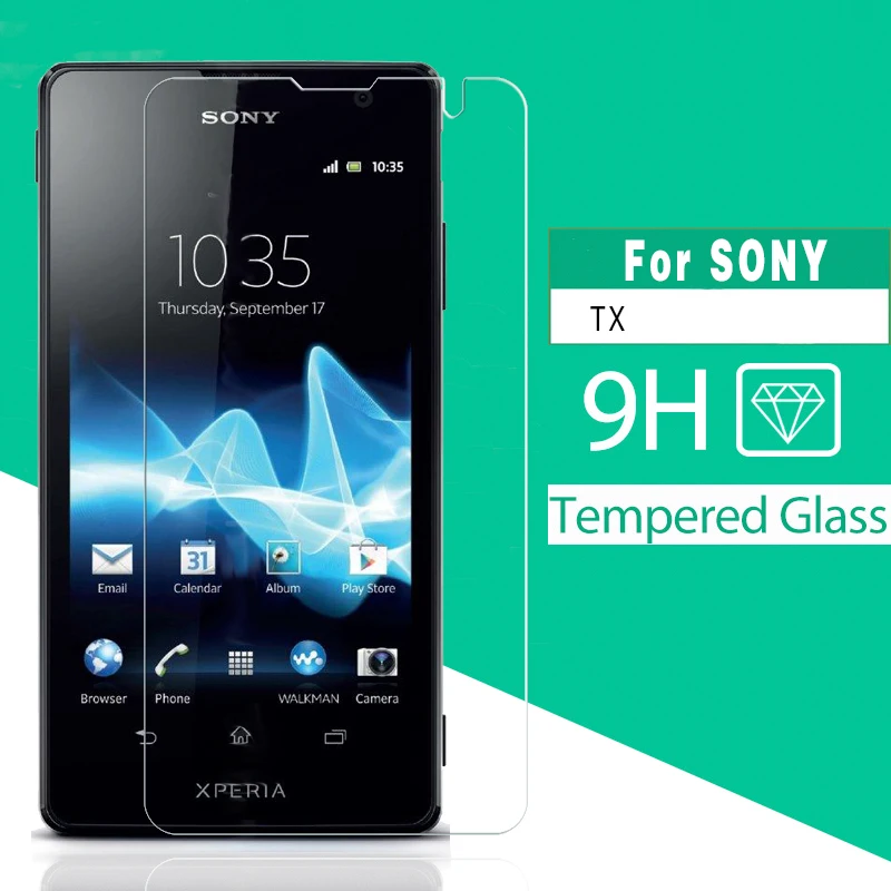 Ультратонкое закаленное стекло 2.5D для Sony Xperia TX T3 LT29i LT30at LT30p D5102 Защитная пленка