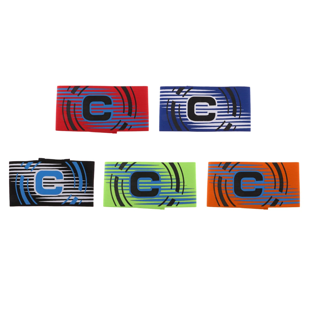 Football Soccer Captain Armband Magic Sticker and Anti-drop Design for Adult and Youth Multiple Sports 
