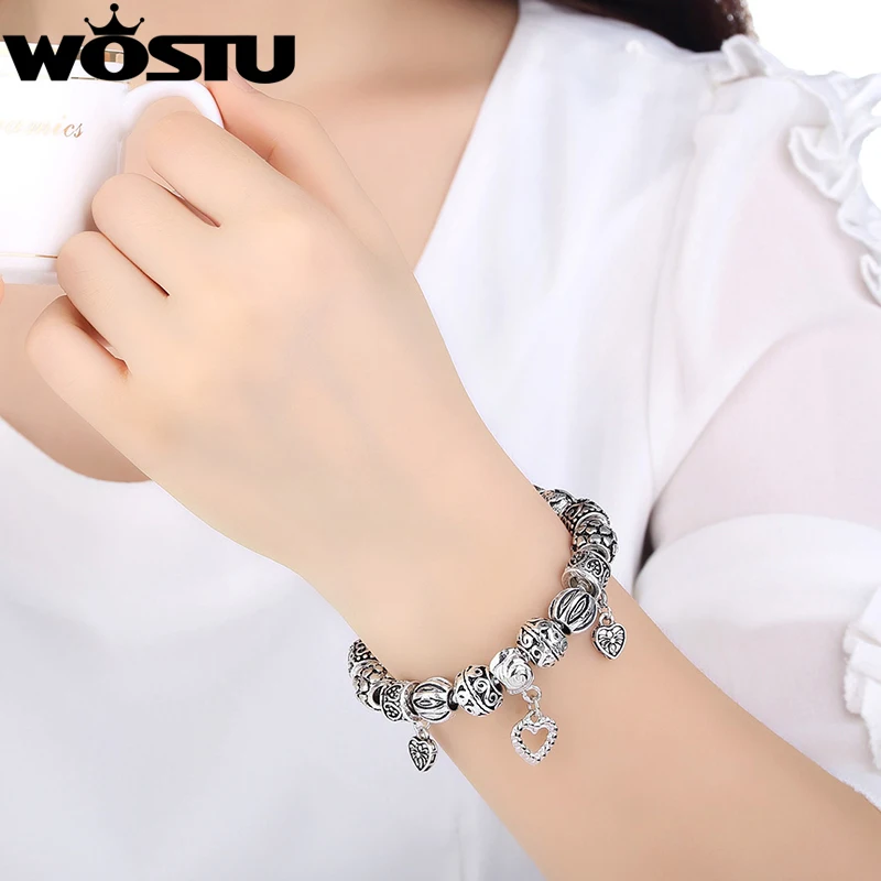 Женский браслет с бусинами серебристого цвета XCH1431|bracelets for|beads bracelets for womenbead bracelet |