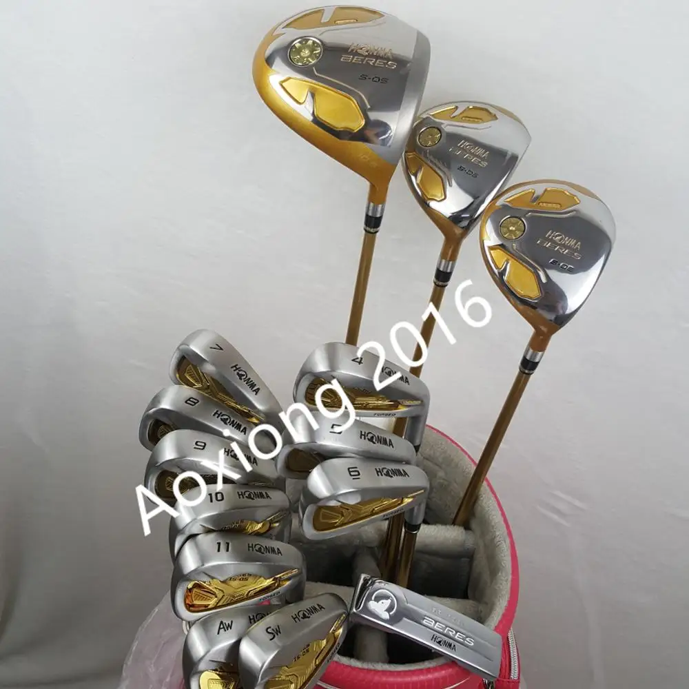 Golf Clubs Complete Set Honma Bere S 05 4 star golf club sets Driver