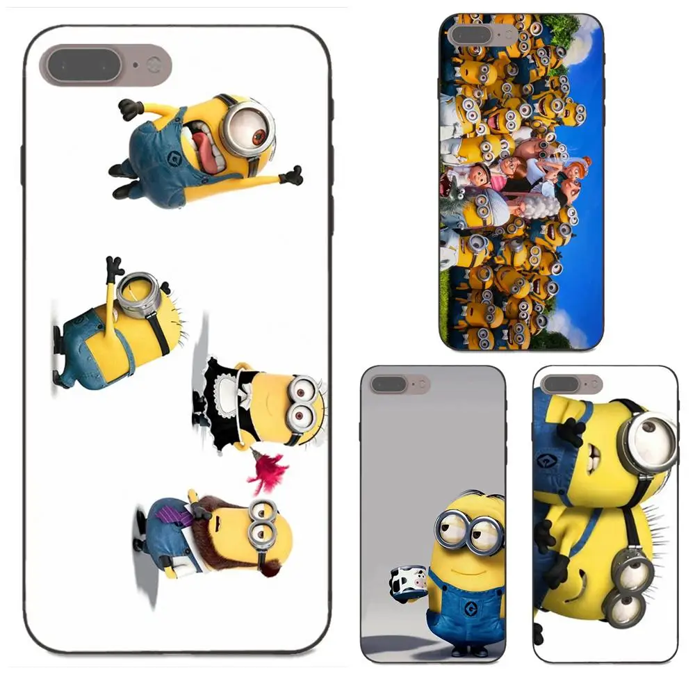 

One Direction Minions For Apple iPhone 4 4S 5 5S SE 6 6S 7 8 Plus X XS Max XR TPU Protective Cover Case
