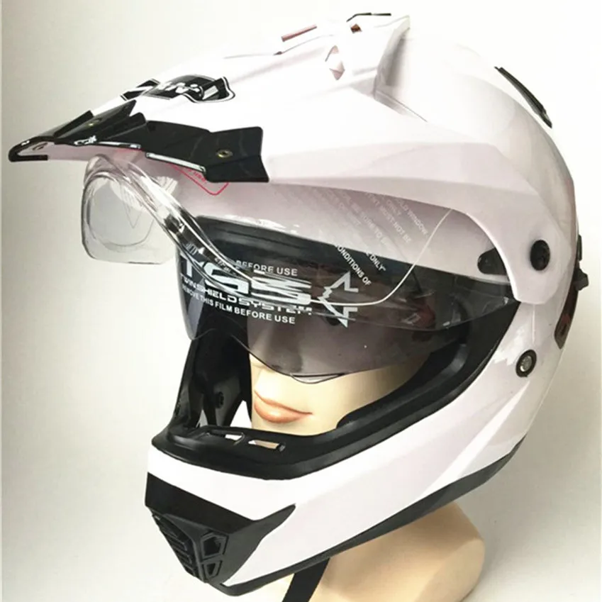 

DOT approved Full Face Motorcycle Helmet Racing Helmet Double Motocross Off Road Helmet Casco De Moto Capacete kask