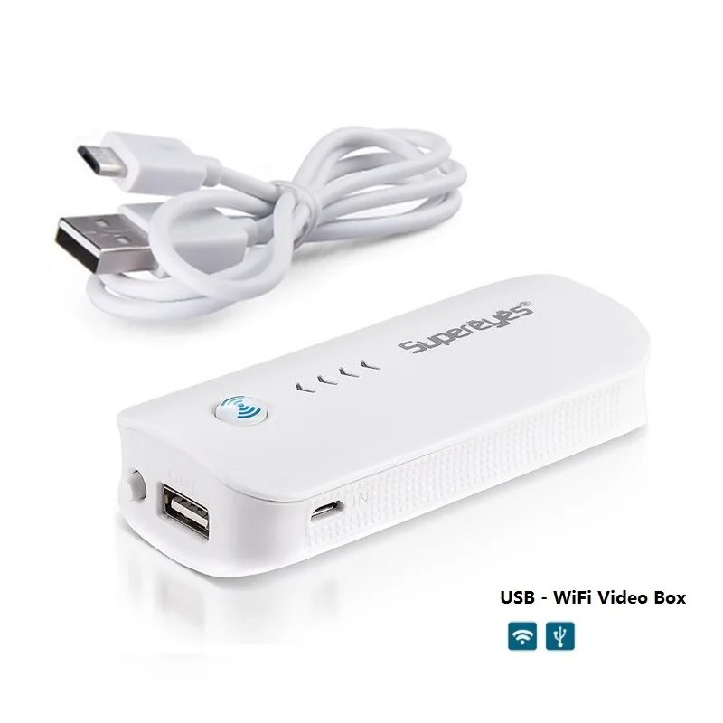 

Supereyes USB-WiFi Video Box Wireless Connected with Android IOS Phone Wifi Box for Supereyes USB Endoscope Digital Microscope