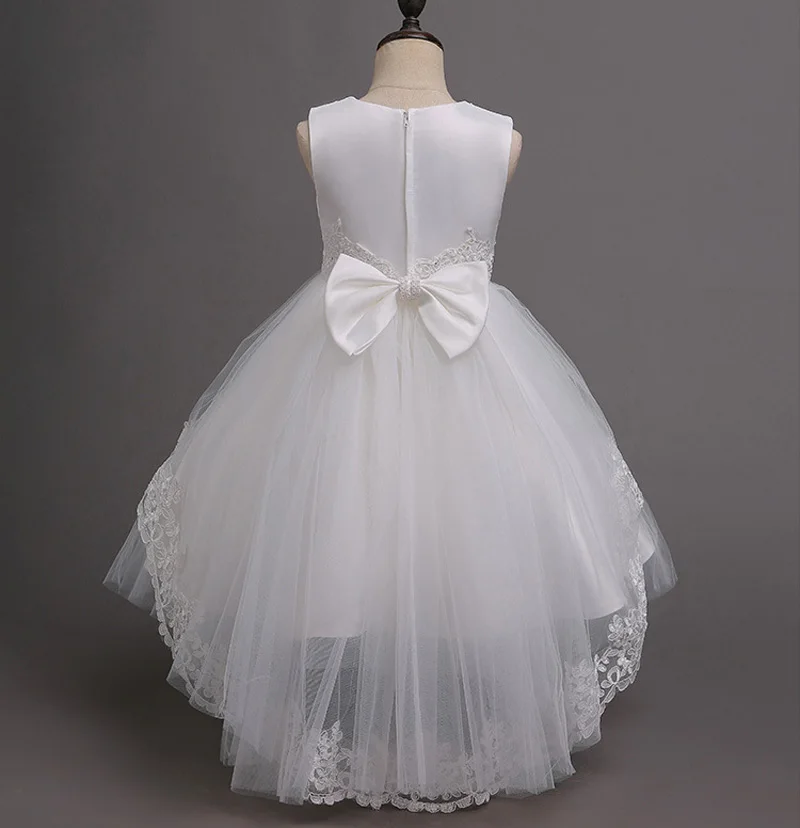 KEAIYOUHUO/высококачественное шифоновое свадебное платье для девочек детские праздничные платья принцессы для девочек, костюм летнее платье Vestidos