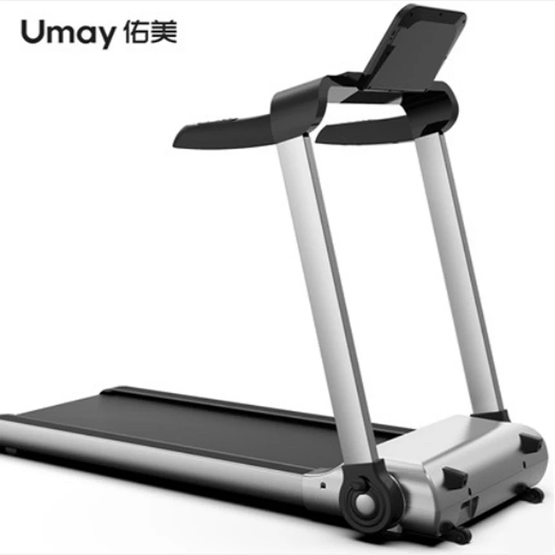 

Indoor gym fitness equipment multi-function pedometer treadmill large weight hand folding fitness machine for home use
