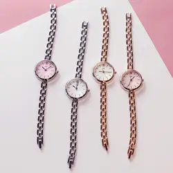 Для женщин часы класса люкс розовое золото Лидирующий бренд ЖЕНЕВА Reloj модные спортивные Mujer Часы Для женщин браслет для часов дамы часы