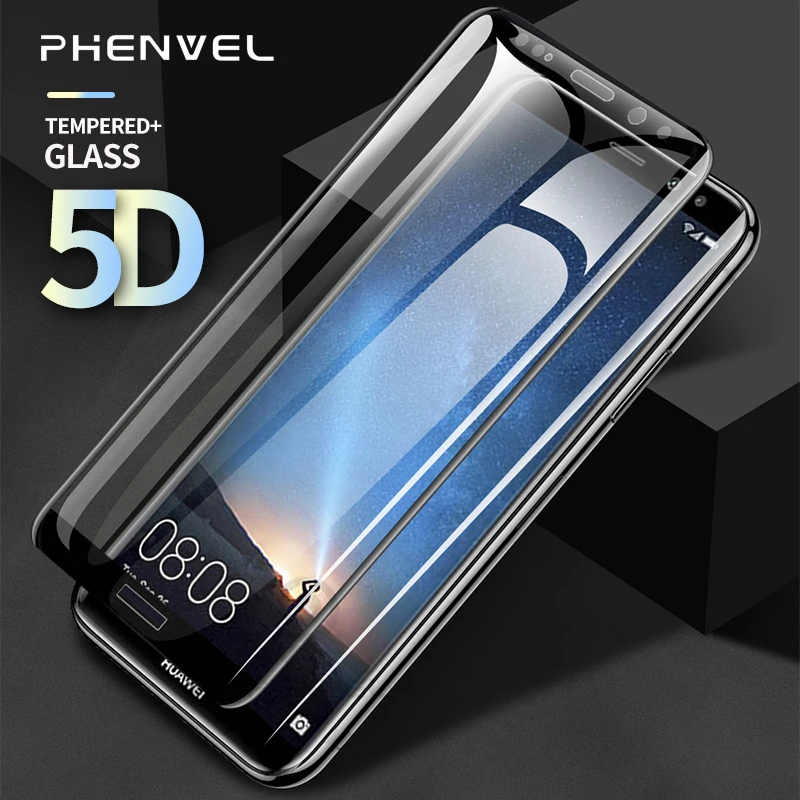 

5D For huawei mate 10 lite Protective Film Glass 9H Oleophobic Screen Protector For huawei mate 10 pro nova 2i Tempered Glass