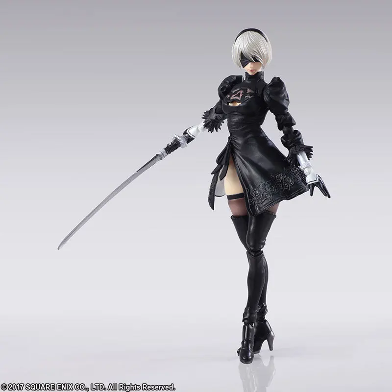 Игра NieR Automata YoRHa № 2 Тип B 2B мультфильм BJD фигурка модель игрушки для детей