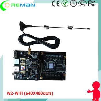 

Used for Phone PC led display controller W2 / cloud management wireless wifi USB WAN led sign board control card