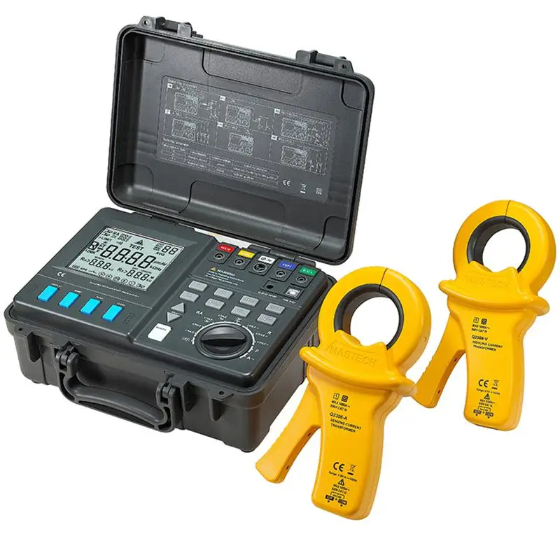 MASTECH MS2307 Интеллектуальный Измеритель сопротивления заземления USB2.0 порт и