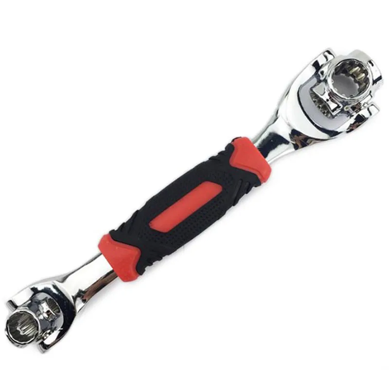 Portable 360-Degree Rotary Multi-Function Socket Wrench Multifunctional High Hardness Hand Tools With Chrome-Plated Surface | Инструменты