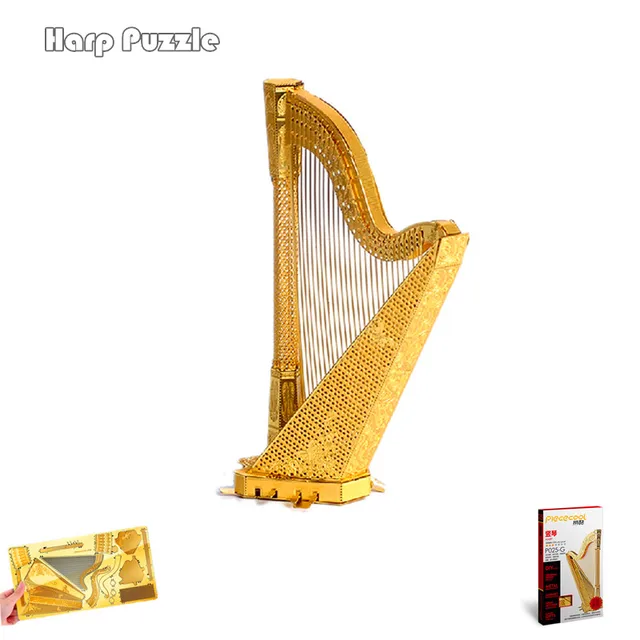 Buy A Harp >> Us 16 7 Aliexpress Com Buy Piececool 3d Metal Puzzle Diy Assembly Model Of Harp Plucked Instruments 3d Jigsaw For Children Gift Home Furnishing Buy A Harp >> Us 16 7 Aliexpress Com Buy Piececool 3d Metal Puzzle Diy Assembly Model Of Harp Plucked Instruments 3d Jigsaw For Children Gift Home Furnishing