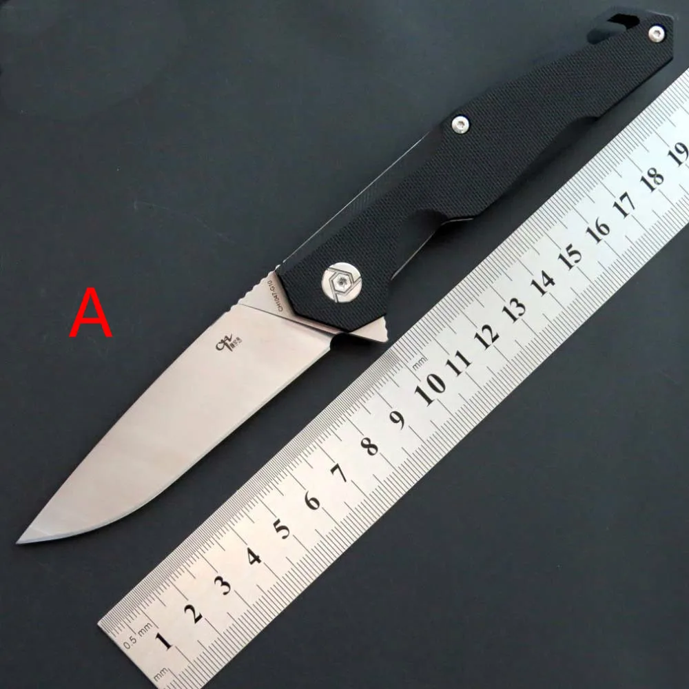 

Selling CH1047 outdoor self-defense D2 steel folding knife high hardness multi-function G10 handle folding knife