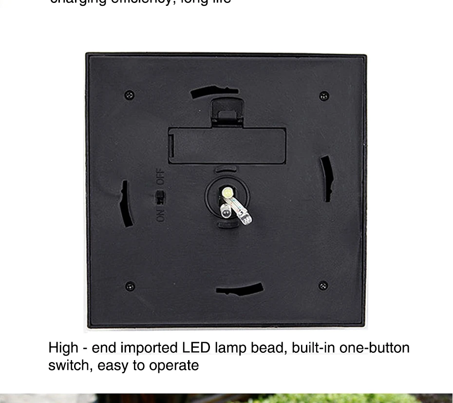 2 шт. светодиодный солнечный светильник для сада, водонепроницаемый уличный светильник, лампада, водонепроницаемый светильник на солнечных батареях
